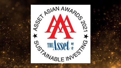 The Asset Triple A Sustainable Investing Awards for Institutional Investor, ETF, and Asset Servicing Providers 2021 - Poster