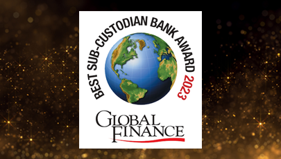 Global Finance Best Sub-Custodian Banks Awards 2023 - Poster