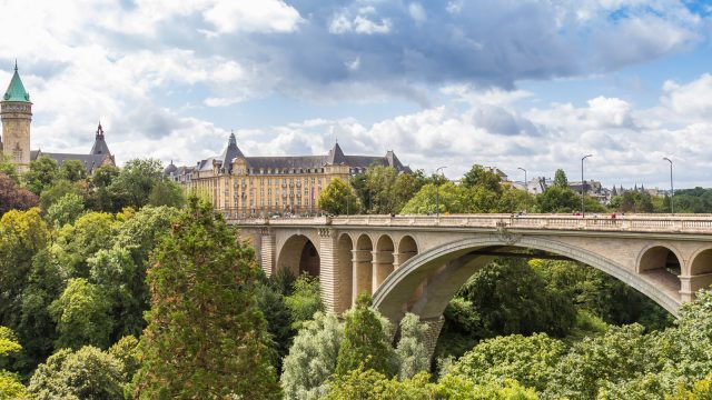 view on Luxembourg city