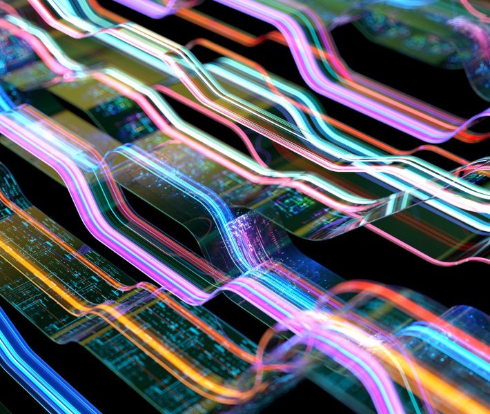 Big data information flow network
